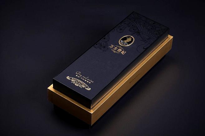 山东烟台红酒品牌万方贵妃全案开发,红酒包装