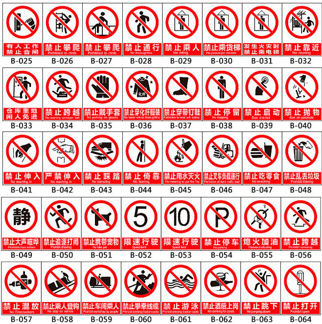 安全标识牌安全警示牌禁止吸烟警告禁止消防标示标志提示牌贴纸tmall