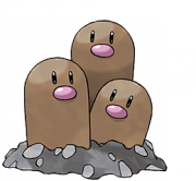 三地鼠brダグトリオdugtrio