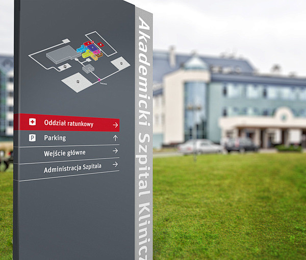 com wroclaw医院指示牌设计欣赏 thinkdo3.