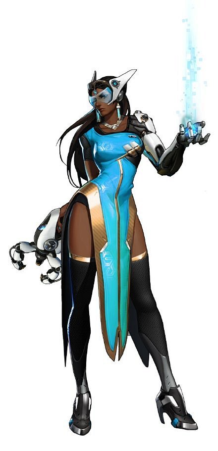 暴雪出品游戏overwatch守望先锋角色设计