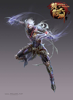 游戏美术资源古代写实武侠人物原画人物场景设定原画集
