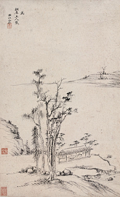 清初四僧 渐江(弘仁)