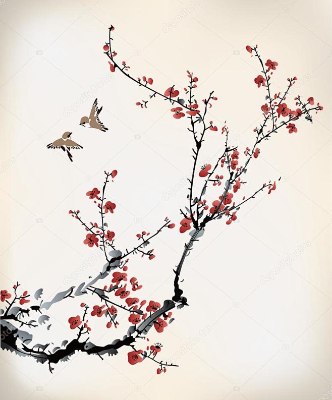 中国油墨油漆的蜡梅