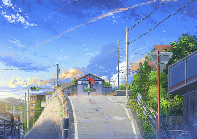 日式动漫场景