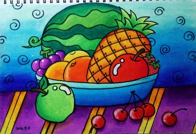 儿童画-花瓣网|陪你做生活的设计师 | 线描教案