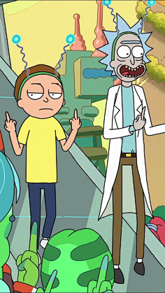 lanszhuge采集到rick and morty