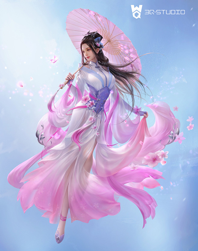 玄幻手绘女