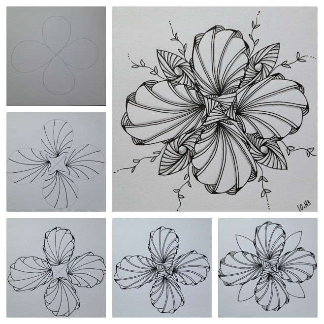 缠绕画 -花瓣网|陪你做生活的设计师 | 缠绕画花纹的