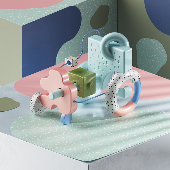 c4d海报-花瓣网|陪你做生活的设计师 | usta magazine