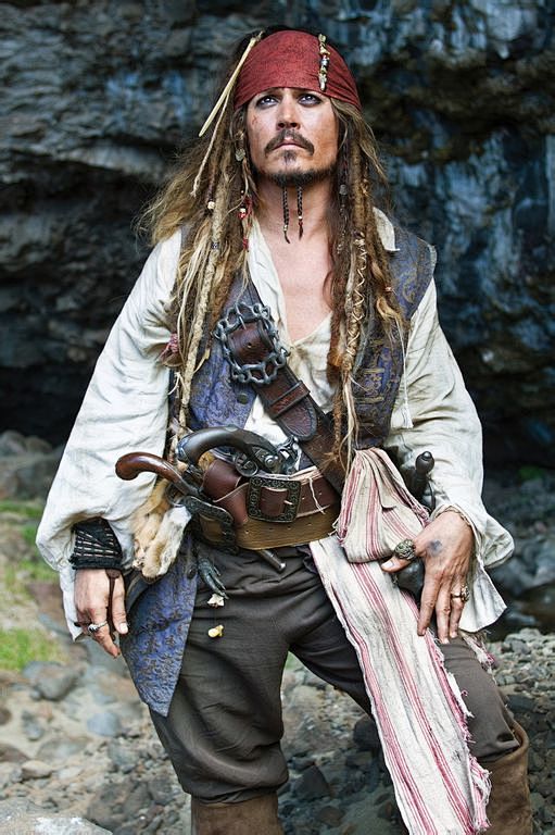 #johnny deep《加勒比海盗》