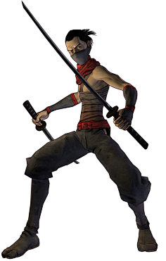 爆炸头武士设定afro samurai