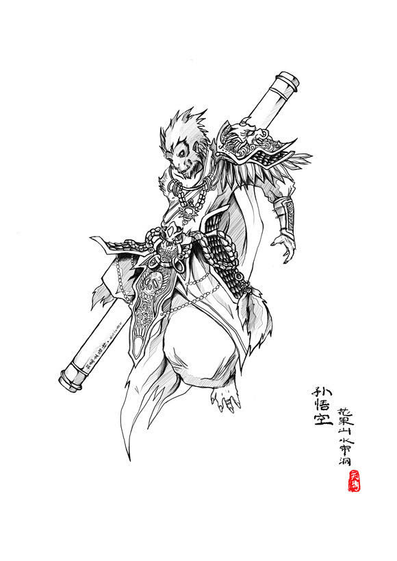 com 【西游记】人物设定(第一部分)_画画吧_百度贴吧 tieba.baidu.