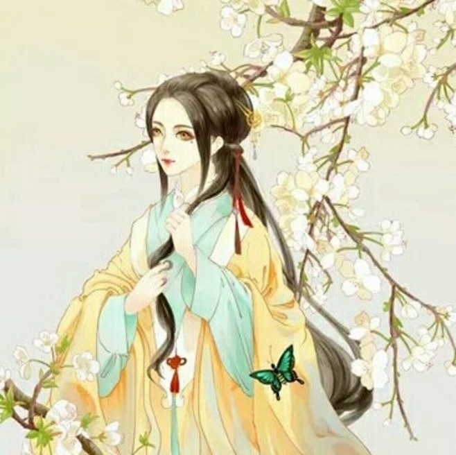 古风情侣头像