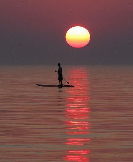 一叶孤舟一抹夕阳一支撑竿一曲渔歌一江暖水一世人间