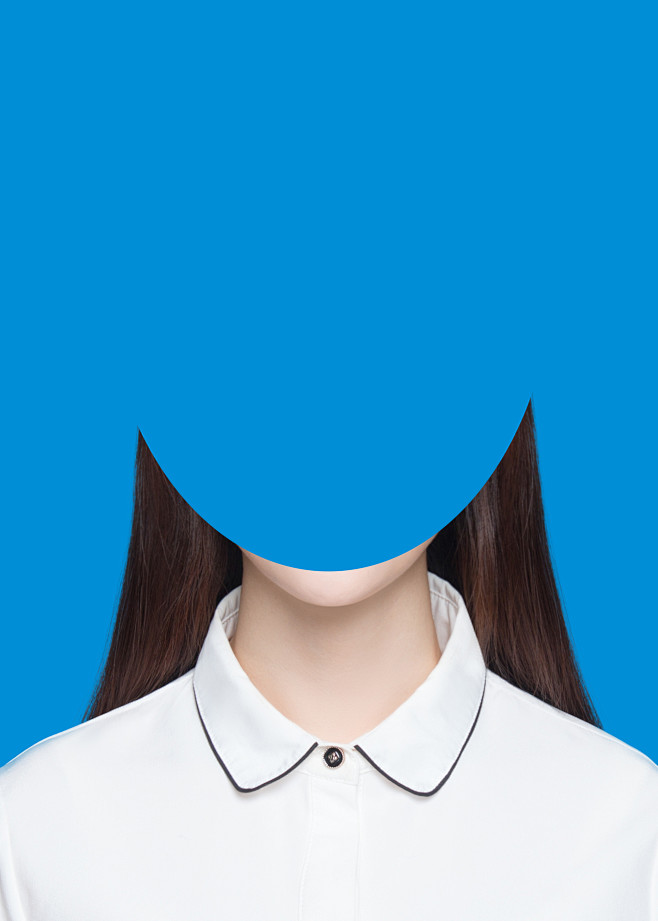 证件照素材五官眉毛素材五官素材8衣服女