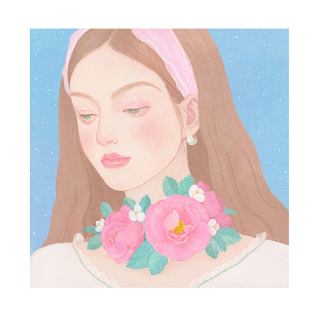 【插画】人物头像-花瓣网|陪你做生活的设计师 | r/2
