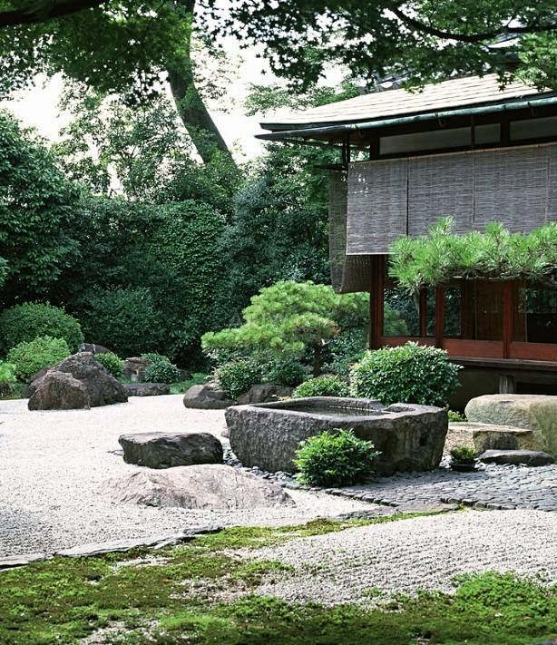 a景观风格-日式-花瓣网|陪你做生活的设计师 | 枯山水