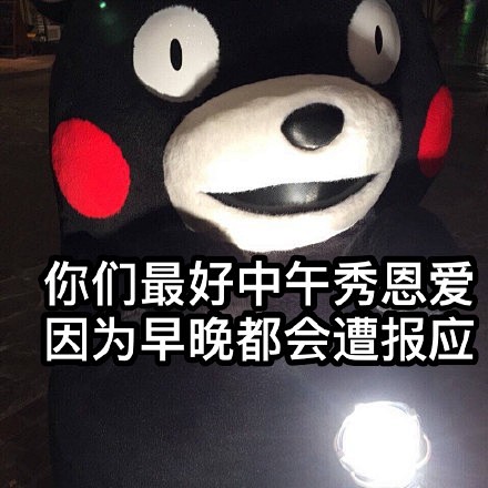 在烈焰之中从qq微信表情包转采于2021-10-08 10:47:01#熊本熊表情包