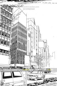线条-场景-花瓣网|陪你做生活的设计师 | 画背景城市