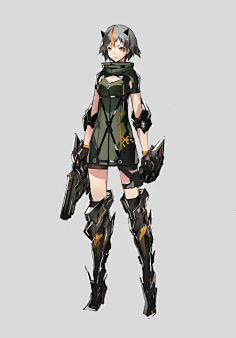 女子高中生【机械少女】【武装少女】