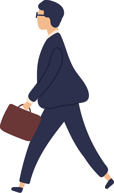 免扣扁平人物png