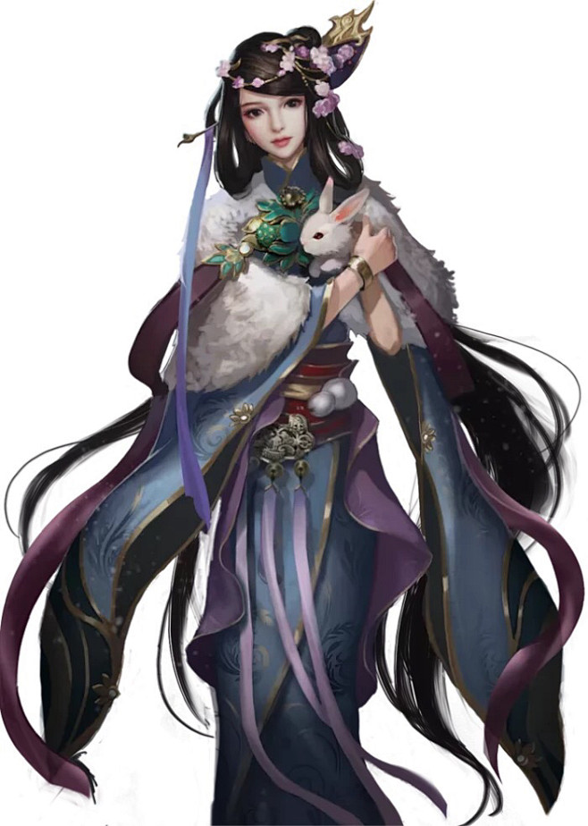 免抠古风人物素材
