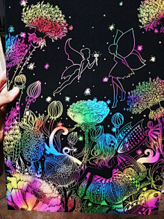 手工(刮画)-花瓣网|陪你做生活的设计师