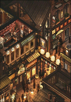 场景概念(素材)现代城市-花瓣网|陪你做生活的设计师