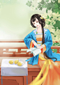 美女 美人 古风人物 古风女子 倾国倾城 妩媚 仙侠 少女 女人 游戏