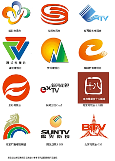 cn 广州电视台启用新台标 logo收藏家 ajdweedv采集到电视台 采集