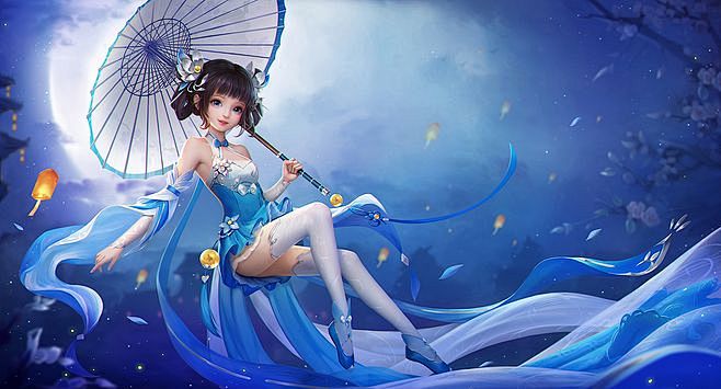 hb.aicdn.com 手绘古风人物系列-蓝紫.