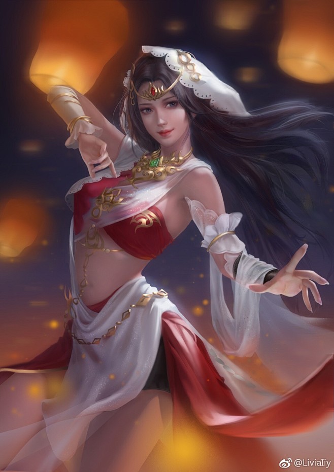 古风,美女人设