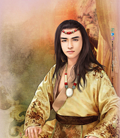 古代男子立绘