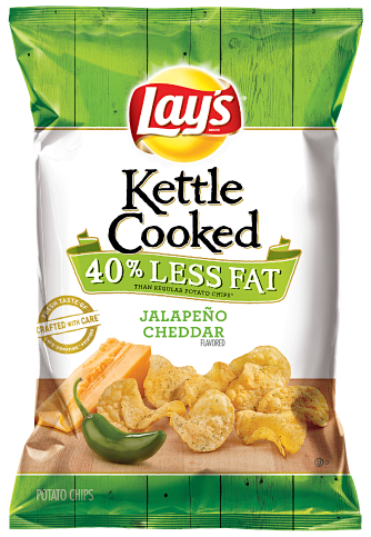 com lay"s kettle cooked 40% less fat jalapeo ch. fritolay.