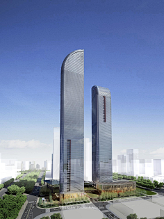 com 天龙财富中心 | 南宁 云境采集到设计师_约翰.波特曼 采集