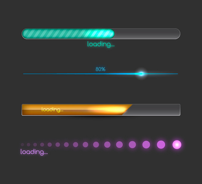 游戏加载条/能量条/血量条/进度条