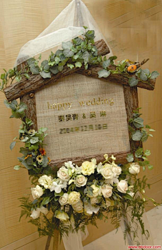 wedding迎宾牌