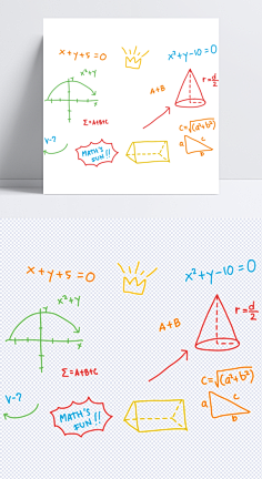 数学公式---(png,图片,素材图)