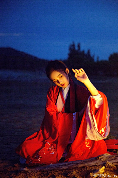 怦然心动的古风女子