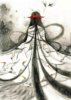 各种古风-花瓣网|陪你做生活的设计师 | 剑三手绘插画