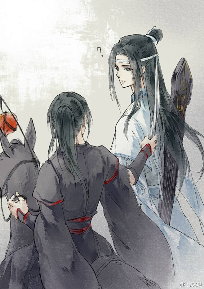 魔道祖师同人图七次瓜绘