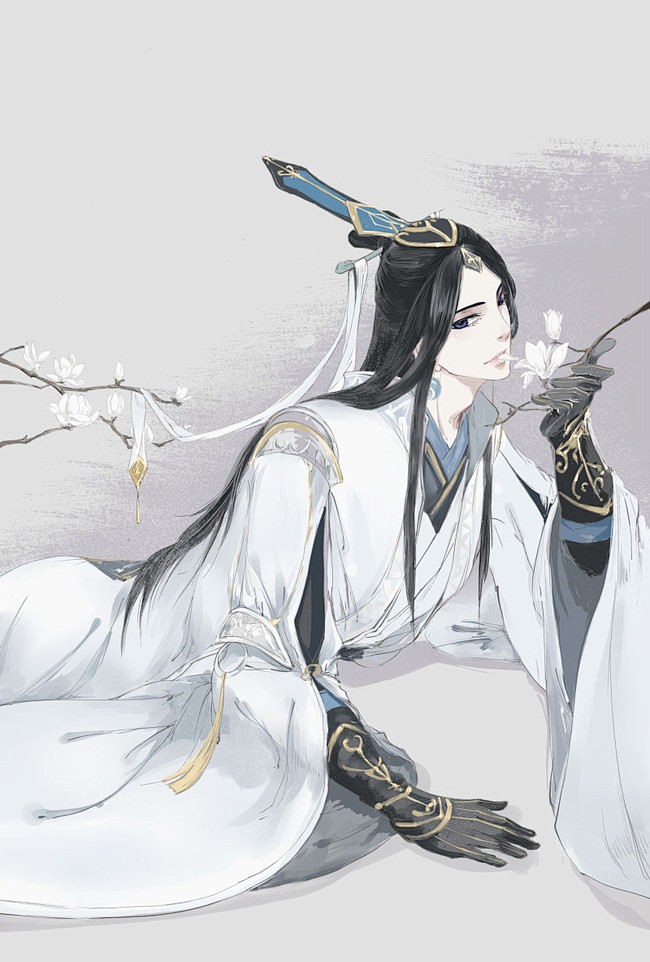 剑侠情缘网络版叁纯阳同人图插画壁纸绘画作品半次元第一中文cos绘画