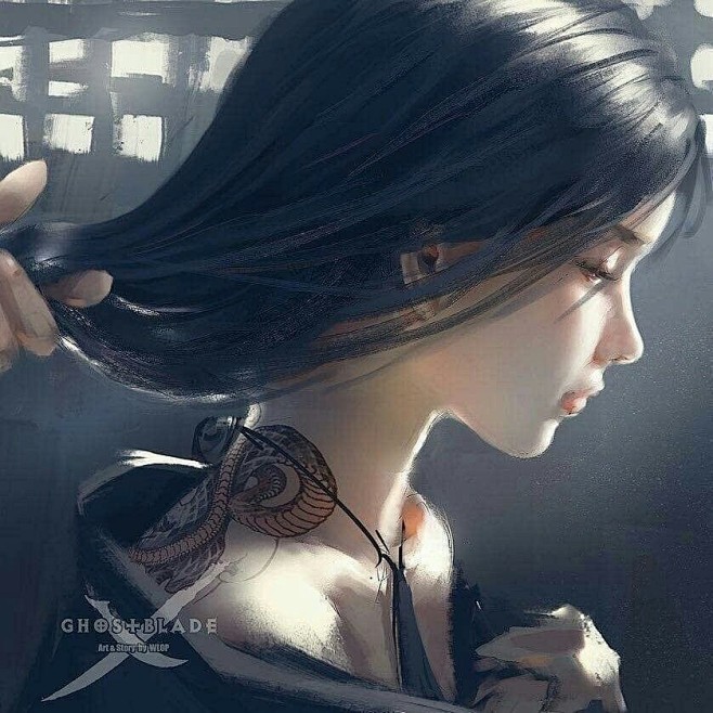 动漫头像鬼刀brphoenix柳