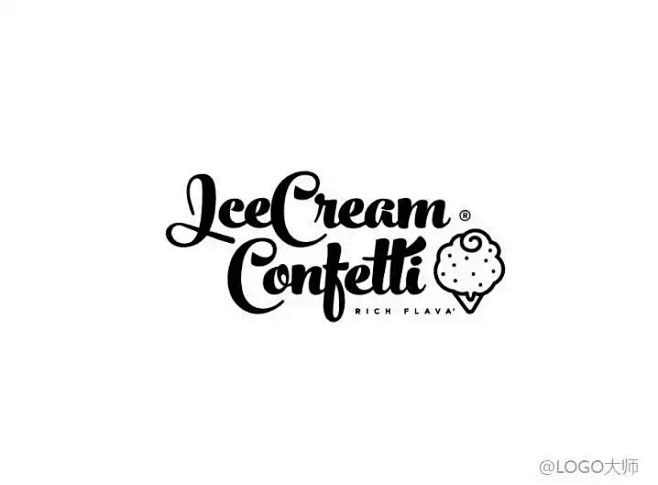 冰激凌品牌logo