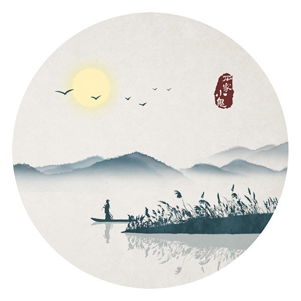 山水古风素材