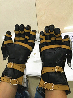 com 审判天使凯尔cos道具真人可穿戴不锈钢中世纪欧洲哥特式盔甲护手