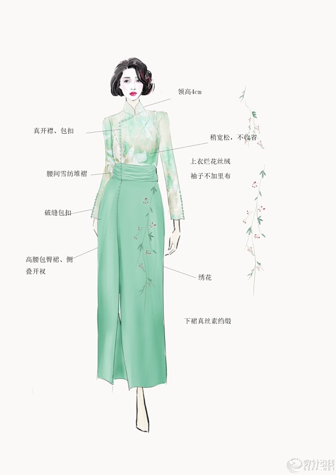 旗袍-花瓣网|陪你做生活的设计师 | 盖娅传说·中国的