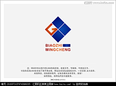 hong·品牌设计采集到字母g标志logo(标志订做微信459612406)