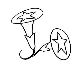 牵牛花简笔画